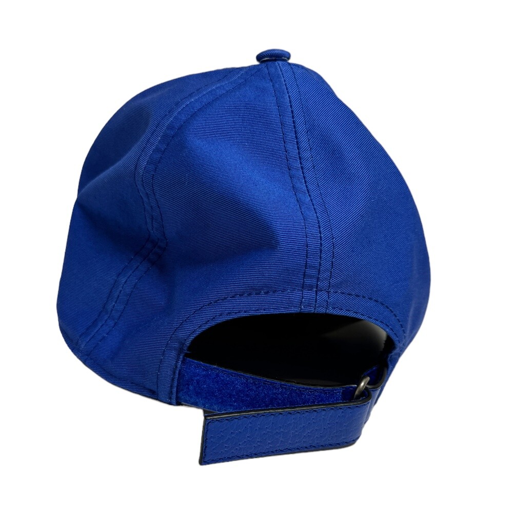GUCCI 100th Anniversary Limited Baseball Cap Blue & White XL GUCCI 100th Anniversary Limited Baseball Cap Blue & White XL