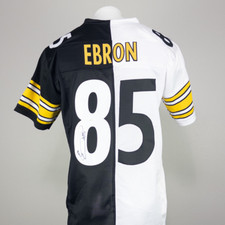 ERIC EBRON - Pittsburgh Steelers #85 Signed/Autographed Custom Split Jersey
