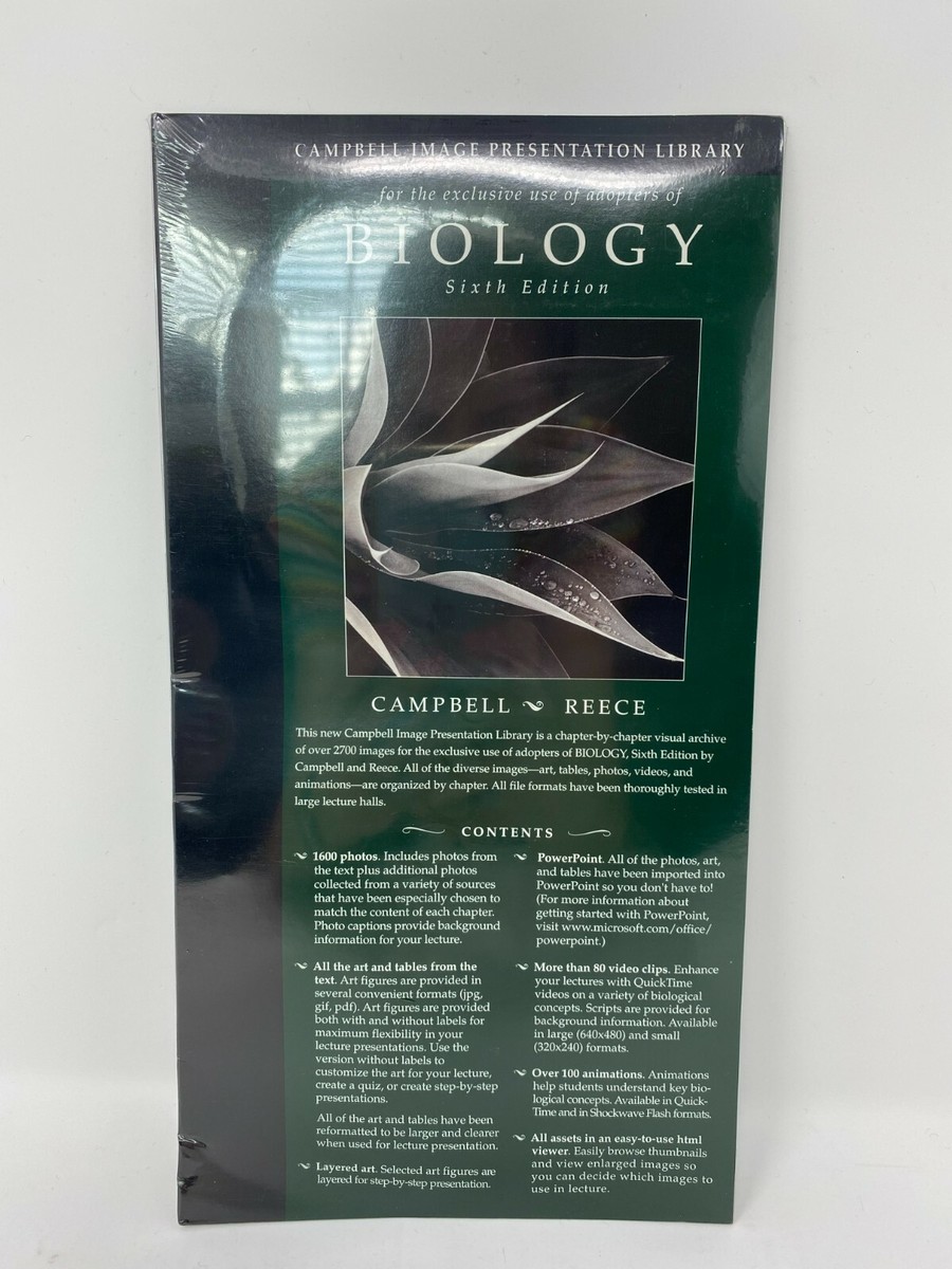 Campbell Image Presentation Library for CAMPBELL BIOLOGY 6TH