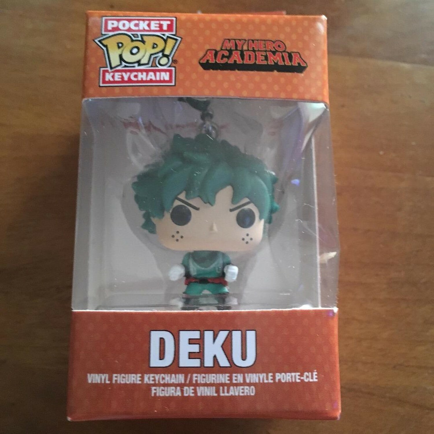 deku funko pop keychain