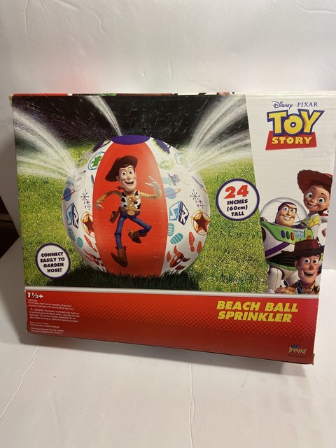 toy story beach ball sprinkler