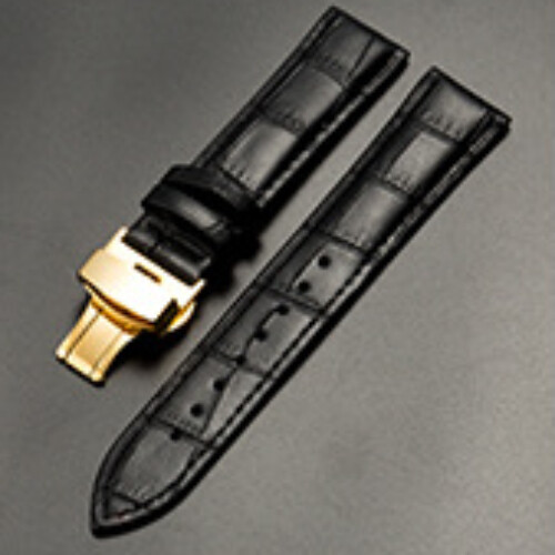 Cinturini per orologio in vera pelle bovina alta qualità chiusura a farfalla 12-24 mm - Foto 16 di 36