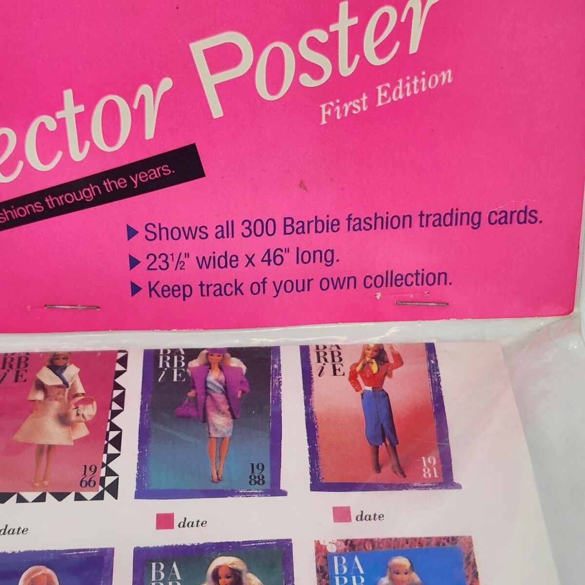 VINTAGE 1990 BARBIE TRADING CARDS DELUXE FIRST EDITION SET #5529 NEW SEALED VINTAGE 1990 BARBIE TRADING CARDS DELUXE FIRST EDITION SET #5529 NEW SEALED