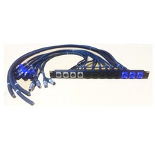 Amplificador Patch Bay personalizado panel de rack Speakon audio fotos solo para referencia