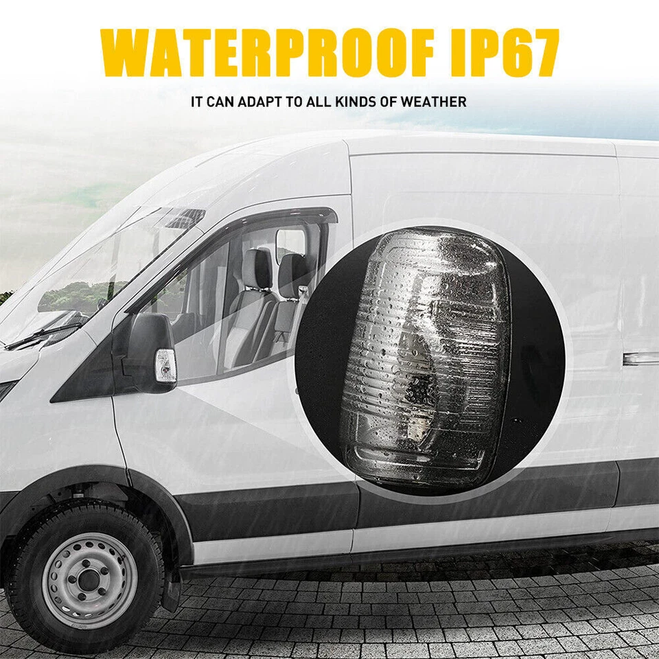 For 15-21 FORD TRANSIT 150 250 350 HD Side Mirror Turn Signal Light Right Side - Image 2 of 4