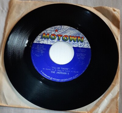 The Jackson 5 45 One More Chance / I'll Be There 1970 Motown M 1171 vg+
