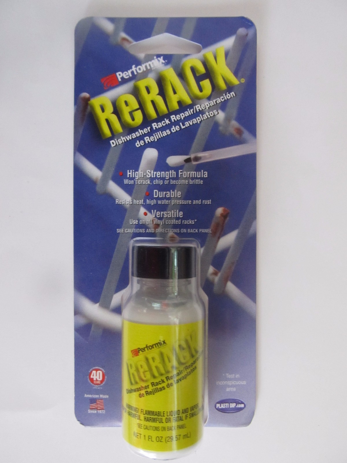 Performix 630076 ReRack White Vinyl Dishwasher Rack Repair Coating NEW