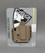 DSG Arms RH Tan Kydex Alpha Holster Glock 42 USA MADE