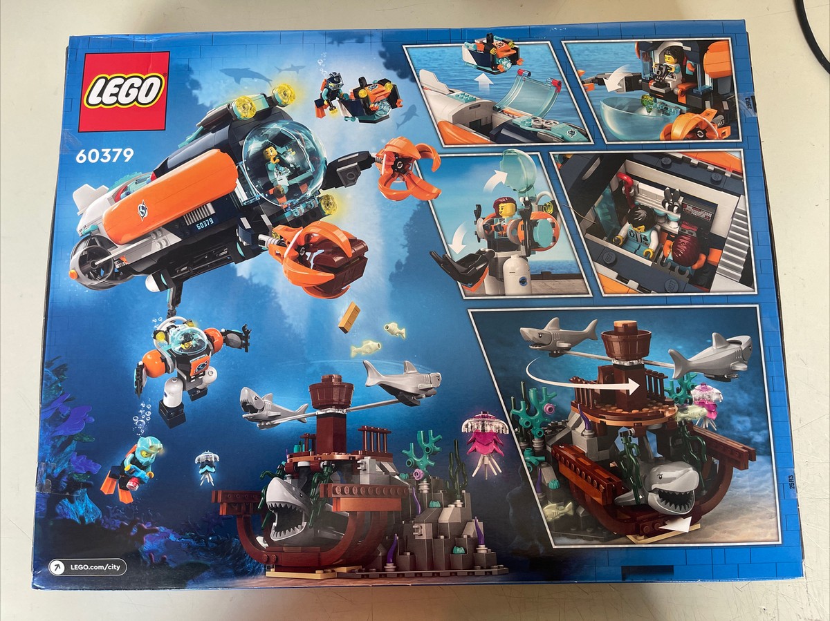 DMG BOX Lego City 60379 Deep-Sea Explorer Submarine 842 Pcs - IN HAND FREE  SHIP | eBay