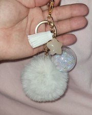 CUTE White Star Themed keychains