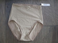 SOMA VANISHING TUMMY HIGH WAIST BRIEF PANTIES IN WARM AMBER SIZE SMALL