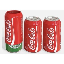 Silicone Beer Can Covers Hide A Beer 3 PACK Coca Cola Sleeve Koozie 12oz Coke