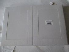 White double view 5x7 vertical photo folders pfile pf5412-57