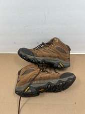 Merrell Moab 3 Mid Hiking Boots Brown Lace Up Waterproof Trail Outdoor Men Sz 10