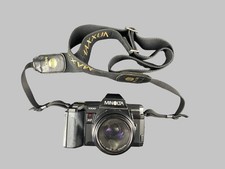 Vintage Minolta Maxxum 7000 35mm Film SLR Camera 50mm 1.7 AF Lens