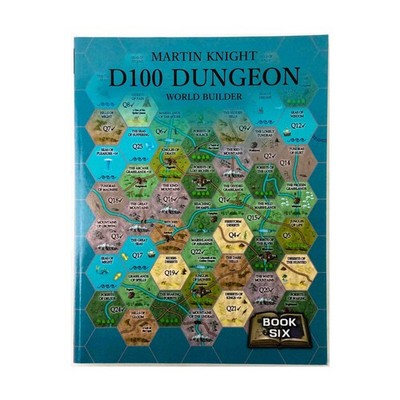 MK D100 Dungeon  D100 Dungeon Book 6 - World Builder (POD, Standard Col VG+/NM
