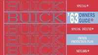1963 Buick Skylark Und Special Bedienungsanleitung FüR EigentüMer Handbuch
