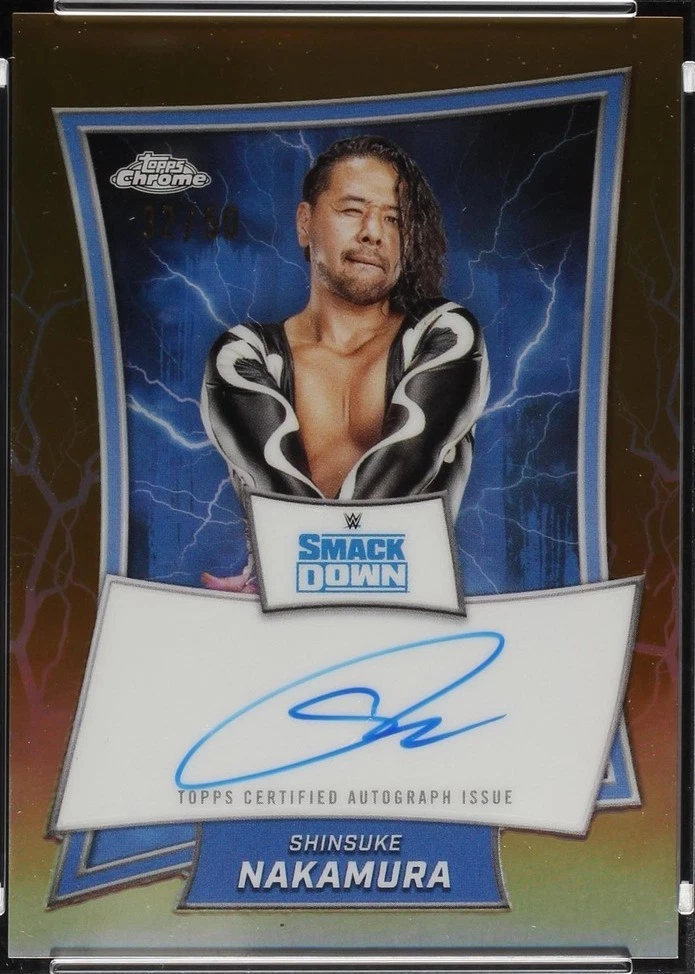 2025 Topps Chrome WWE - Shinsuke Nakamura #BBA-SHI for sale | eBay