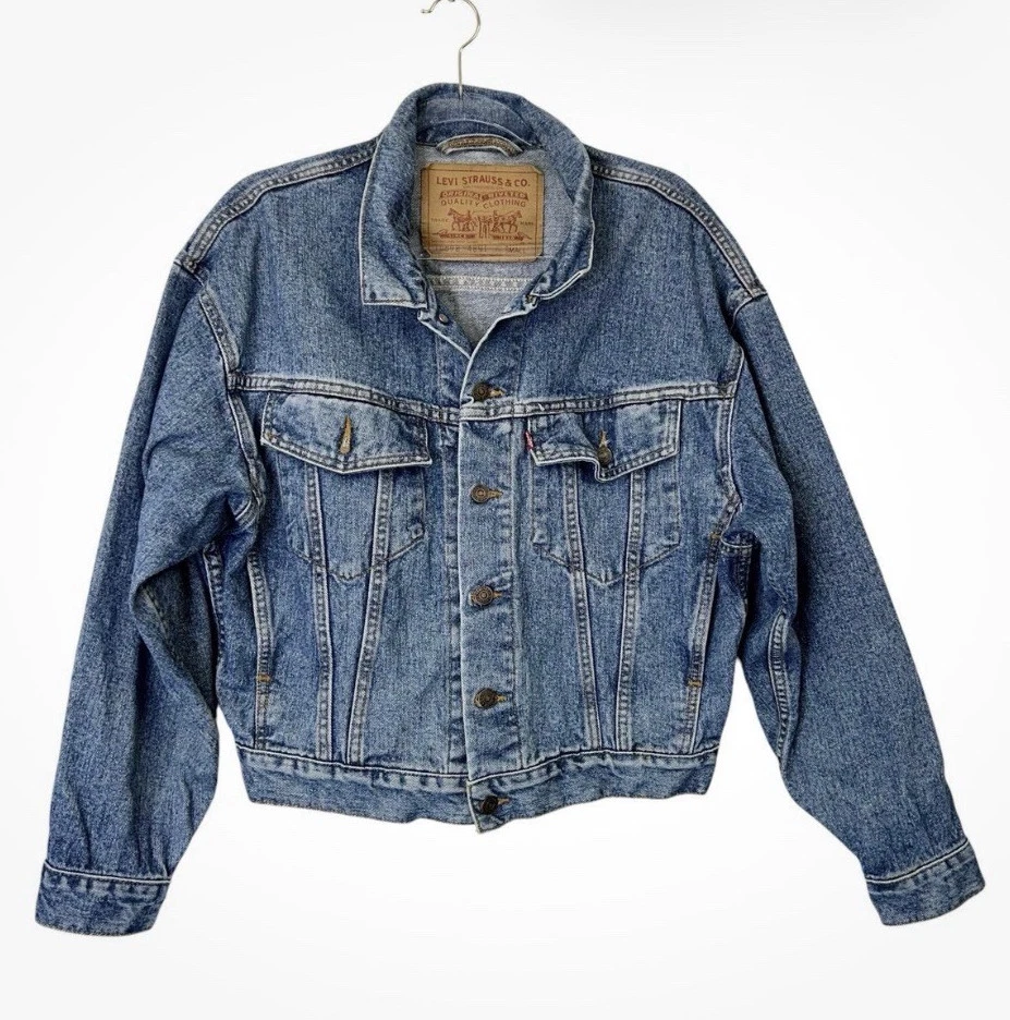 vintage mens levi jean jacket products for sale | eBay