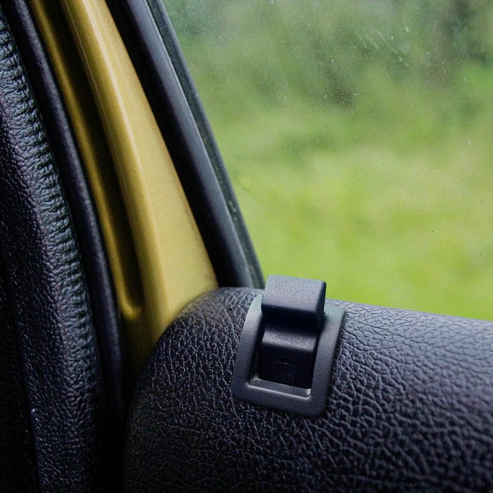 4PCS Door Lock Knobs Front/Rear Ebony For Chevy/GMC Silverado/Sierra 07-13 NEW Foto 2 de 4