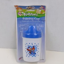 The Flintstones Babyking Training Cup 1994 Regent Baby Products Vintage NIP