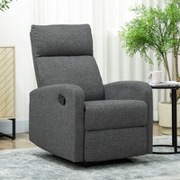 Homcom Relaxsessel Fernsehsessel Liegesessel Mit Liegefunktion, Chenille-Optik
