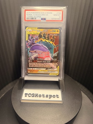 Naganadel & Guzzlord-GX graded PSA 10 for sale on eBay