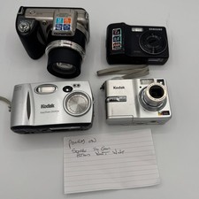 Olympus SP-600UZ Samsung S750 Kodak EasyShare DX4900 C633 Lot 4pc Parts Repair