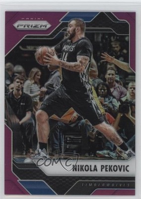 2016-17 Panini Prizm Purple Prizm 41/75 Nikola Pekovic #267 r8l