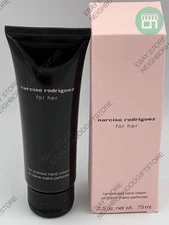 NARCISO RODRIGUEZ - For Her Scented Hand Cream 2.5 oz/ 75.0ml NEW AUTHENTIC PIC.