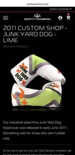 Scotty Cameron *RARE* Collectible: 2011 CUSTOM SHOP - JUNK YARD DOG - LIME