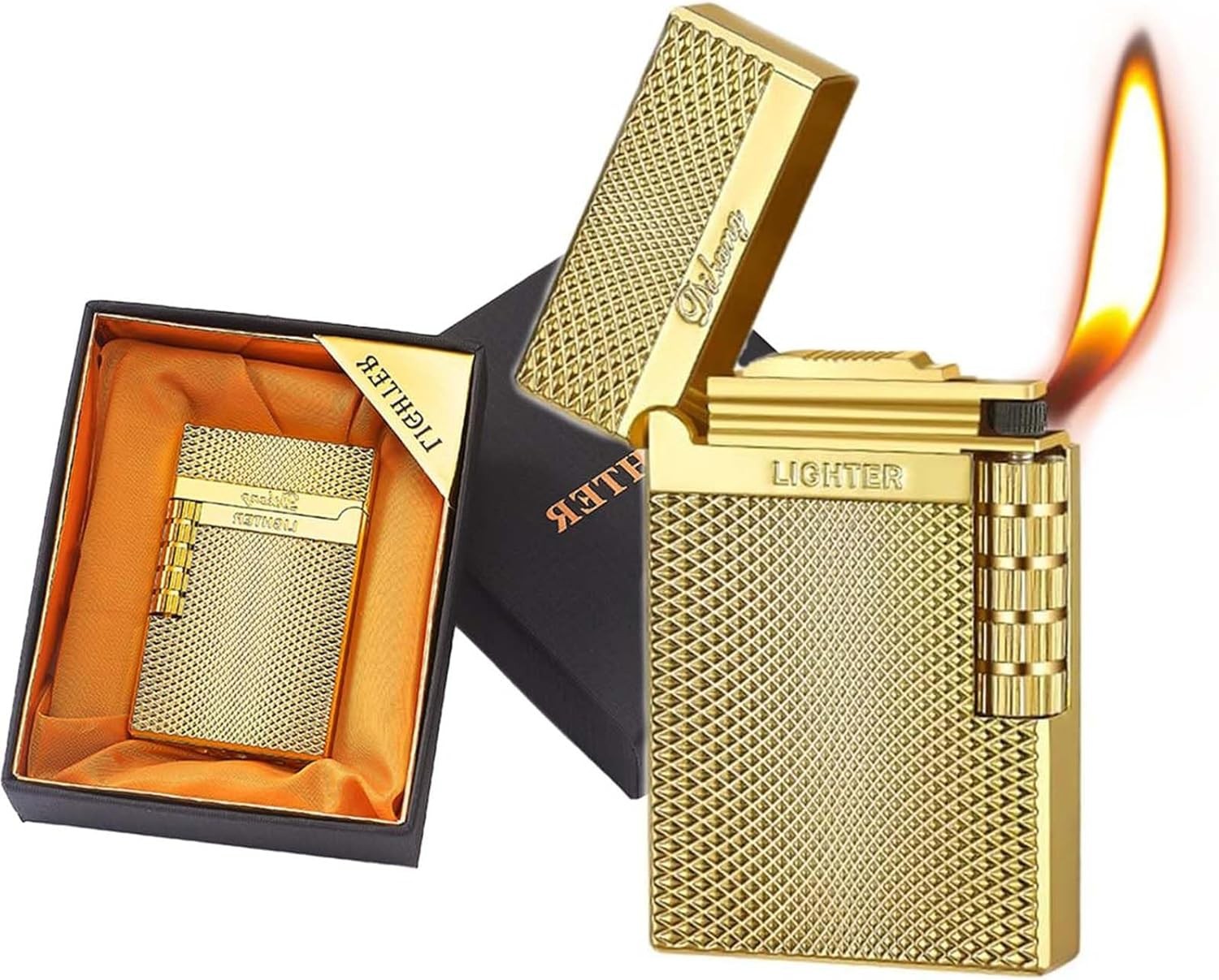 Refillable Butane Lighter Soft Flame Lighters Christmas Friendship Gifts Stockin