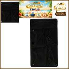 Pelican 1510 Case Lid Organizer Black Ballistic Nylon 6 Compartment