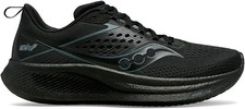 Saucony Women's Ride 17 S10924-101 Running Shoes, Black, Size 11 Medium US