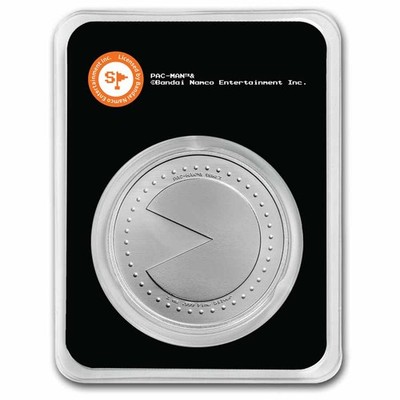 PAC-MAN パックマン 1オンス 純銀 メダル PAC-MAN Game Token - 1 oz Silver Slot Medal in TEP | eBay