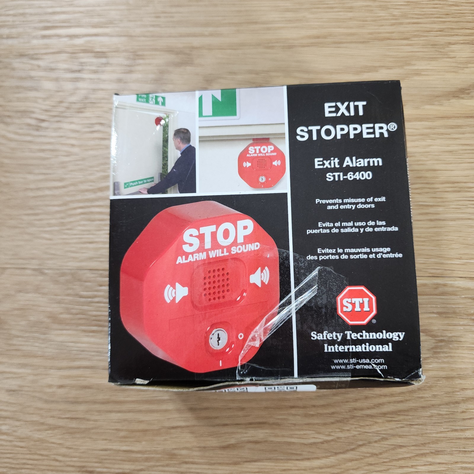 Safety Technology International, Inc. STI-6400 Exit Stopper