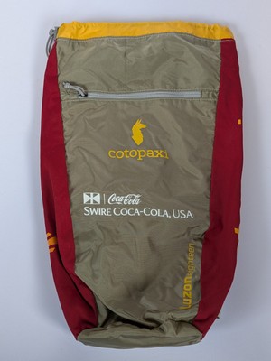 Cotopaxi Backpack Luzon 18 Yellow/Red Coca-Cola Branded Sun Pack