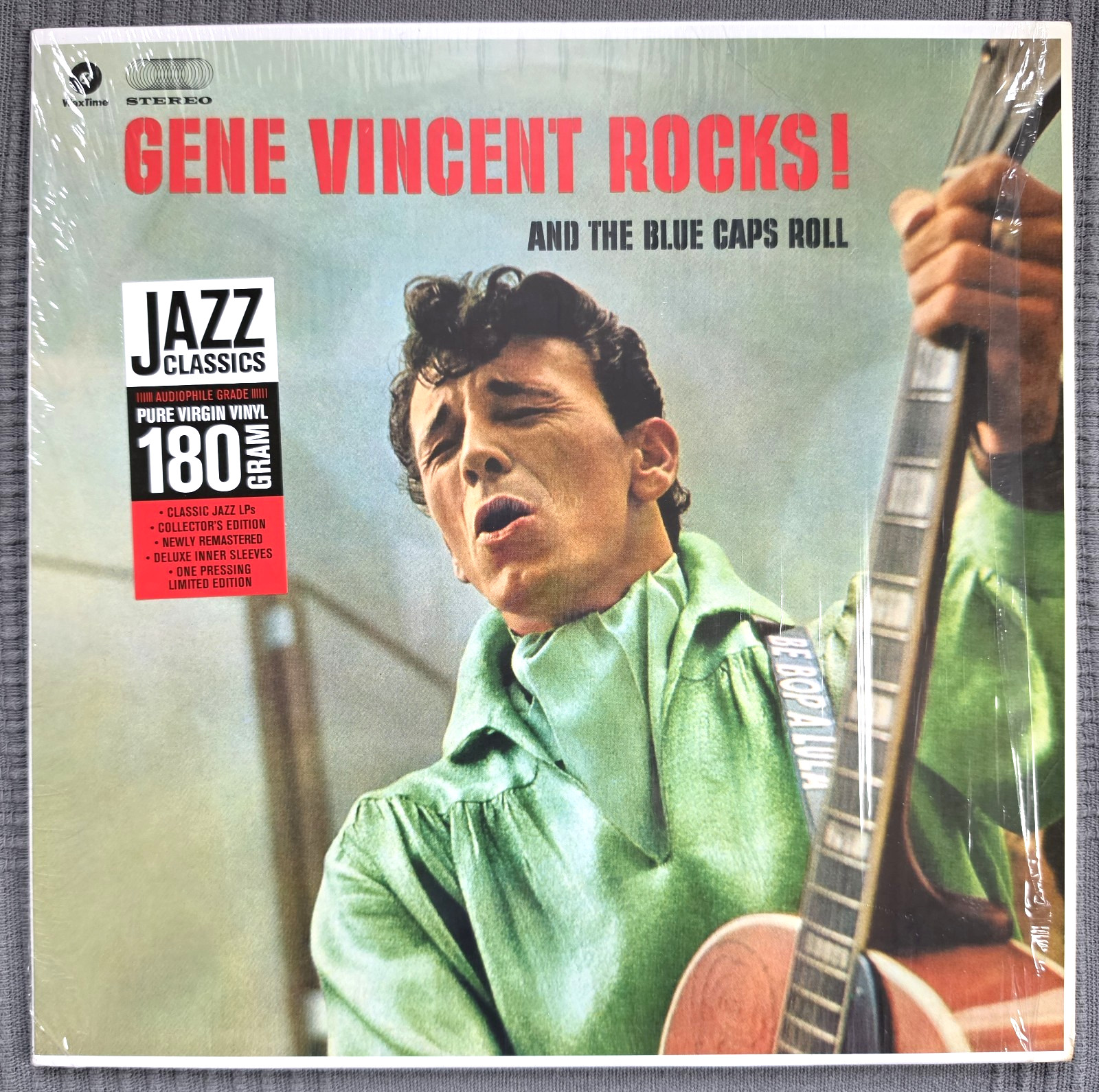 Gene Vincent Rocks! LP (WaxTime 771884) 2013 Reissue PLAYED