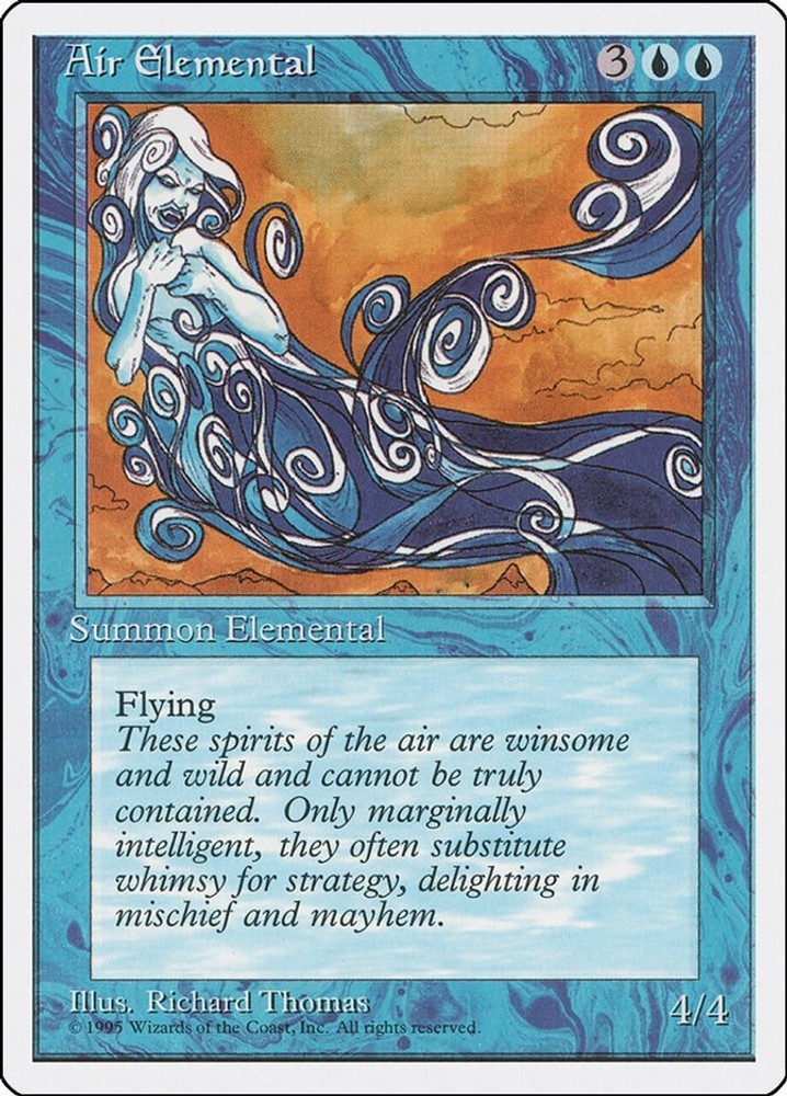 Air Elemental - 59 - NM - Fourth Edition