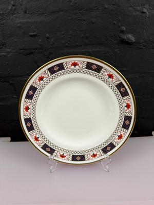 Royal Crown Derby Border A.1253 2. Qualität Speiseteller 27 cm breit XLII 1979
