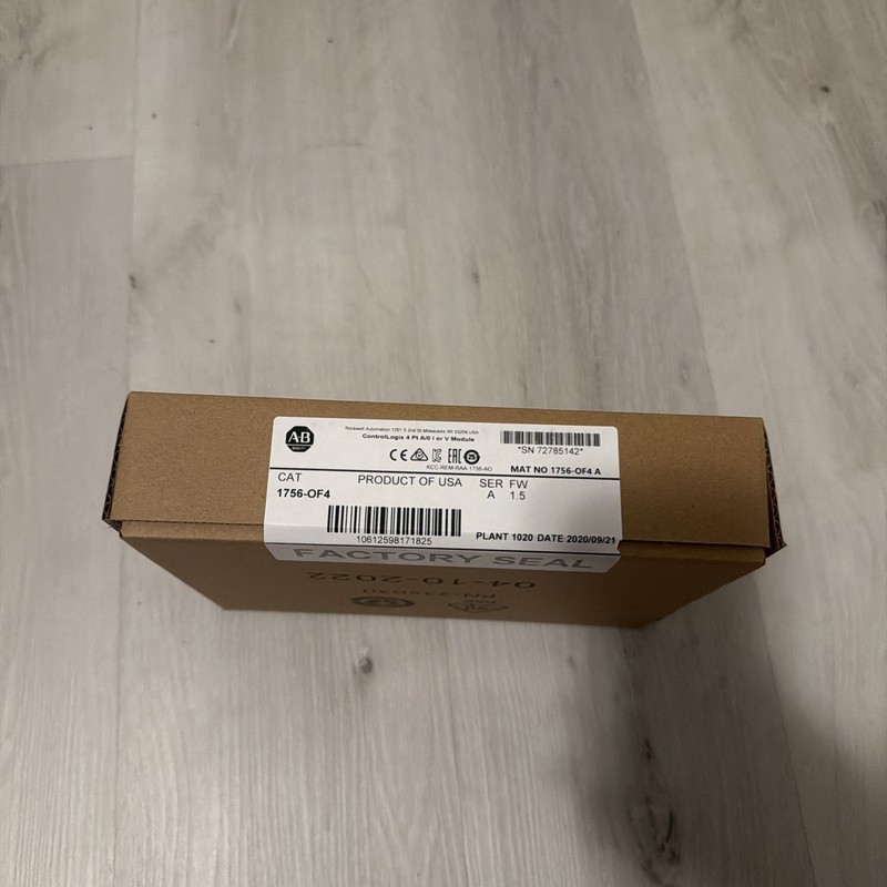 Allen-Bradley 1756-OF4 ControlLogix Analog Output Module Series A - FACTORY SEAL