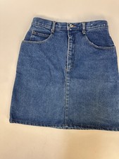 1990s Denim Skirt ESPRIT Jean Skirt Women's 27waist, Cut To Update Cotton 208