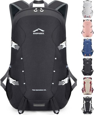 BAGPARKK 35L Leichter Packbarer Reise Wander Rucksack Daypack Wasserabweisend