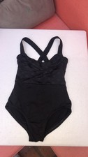 Suffolk Dance Leotard; Black; Adult petite