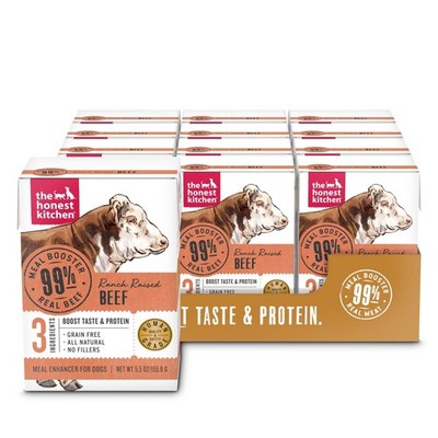 High Protein Dog Food Topper 5.5 Ounce Pack Of 12 Human Grade Ingredients