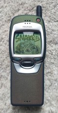 Nokia 7110 Slider Mobile Phone Green/Silver Working Screen Crack Genuine Charger