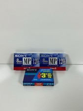 Sony Video Cassette Lot Of 3 New