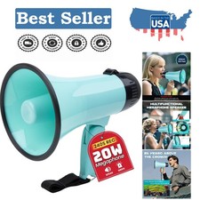 Effective 20W Megaphone with Siren and 240s Replay for Clear Communication