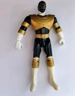 Power Rangers Zeo 1996 Bandai Gold Ranger Black 5.5" Vintage Action Figure