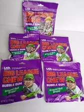 5x Big League Chew Bubble Gum - Ground Ball Grape BB 04/15/2027